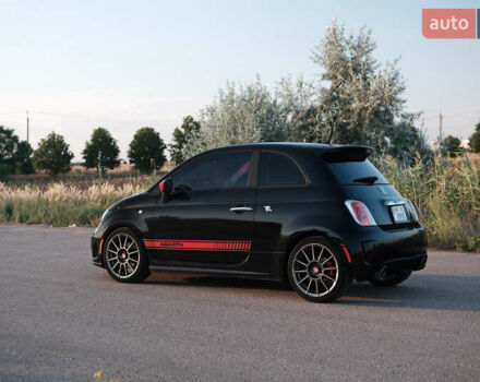 Черный Абарт Fiat 500, объемом двигателя 1.4 л и пробегом 119 тыс. км за 8900 $, фото 13 на Automoto.ua