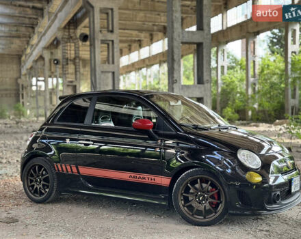 Черный Абарт Fiat 500, объемом двигателя 1.4 л и пробегом 119 тыс. км за 8900 $, фото 3 на Automoto.ua