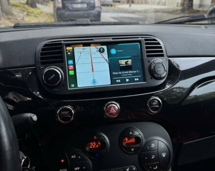 Черный Абарт Fiat 500, объемом двигателя 1.4 л и пробегом 119 тыс. км за 8900 $, фото 11 на Automoto.ua