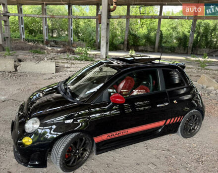Черный Абарт Fiat 500, объемом двигателя 1.4 л и пробегом 119 тыс. км за 9000 $, фото 10 на Automoto.ua