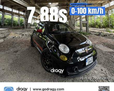 Черный Абарт Fiat 500, объемом двигателя 1.4 л и пробегом 119 тыс. км за 8900 $, фото 14 на Automoto.ua