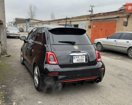 Черный Абарт Fiat 500, объемом двигателя 1.37 л и пробегом 61 тыс. км за 15500 $, фото 13 на Automoto.ua