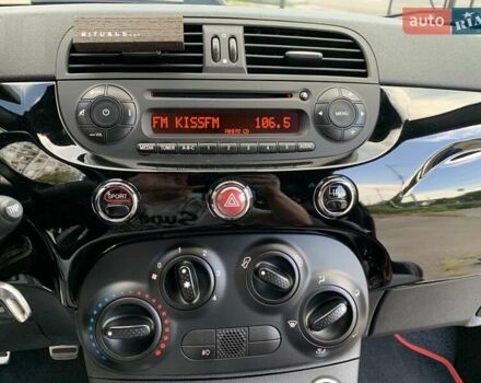 Черный Абарт Fiat 500, объемом двигателя 1.37 л и пробегом 60 тыс. км за 15500 $, фото 25 на Automoto.ua