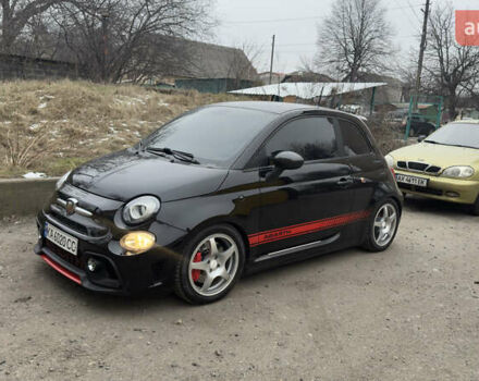 Черный Абарт Fiat 500, объемом двигателя 1.37 л и пробегом 61 тыс. км за 15500 $, фото 10 на Automoto.ua