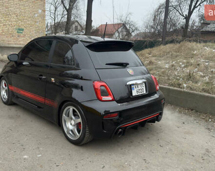 Черный Абарт Fiat 500, объемом двигателя 1.37 л и пробегом 61 тыс. км за 15500 $, фото 14 на Automoto.ua