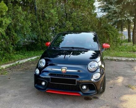 Черный Абарт Fiat 500, объемом двигателя 1.4 л и пробегом 65 тыс. км за 17000 $, фото 7 на Automoto.ua