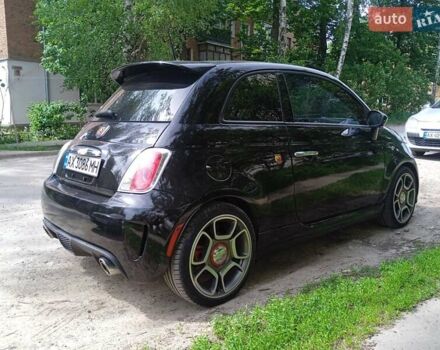 Черный Абарт Fiat 500, объемом двигателя 1.4 л и пробегом 30 тыс. км за 9500 $, фото 1 на Automoto.ua