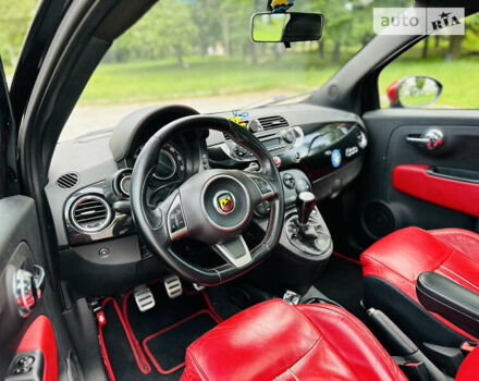 Чорний Абарт Fiat 500, об'ємом двигуна 1.4 л та пробігом 99 тис. км за 9100 $, фото 7 на Automoto.ua