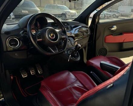 Черный Абарт Fiat 500, объемом двигателя 1.4 л и пробегом 108 тыс. км за 9500 $, фото 7 на Automoto.ua