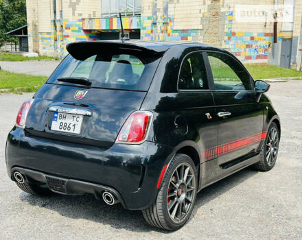 Черный Абарт Fiat 500, объемом двигателя 1.4 л и пробегом 99 тыс. км за 9100 $, фото 13 на Automoto.ua
