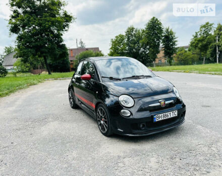 Черный Абарт Fiat 500, объемом двигателя 1.4 л и пробегом 99 тыс. км за 9100 $, фото 1 на Automoto.ua