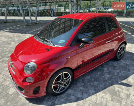 Красный Абарт Fiat 500, объемом двигателя 1.4 л и пробегом 100 тыс. км за 11500 $, фото 7 на Automoto.ua