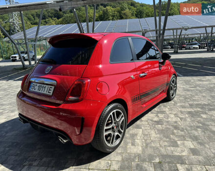 Красный Абарт Fiat 500, объемом двигателя 1.4 л и пробегом 100 тыс. км за 11500 $, фото 13 на Automoto.ua
