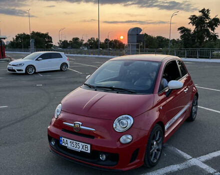 Червоний Абарт Fiat 500, об'ємом двигуна 1.4 л та пробігом 64 тис. км за 13500 $, фото 16 на Automoto.ua