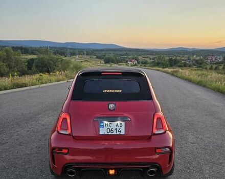 Красный Абарт Fiat 500, объемом двигателя 1.4 л и пробегом 116 тыс. км за 9300 $, фото 12 на Automoto.ua