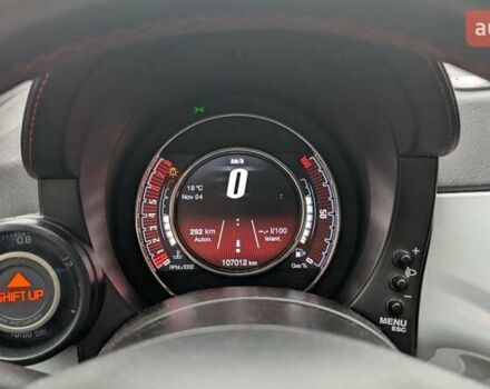 Серый Абарт Fiat 500, объемом двигателя 1.37 л и пробегом 107 тыс. км за 8500 $, фото 11 на Automoto.ua
