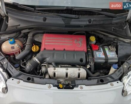 Серый Абарт Fiat 500, объемом двигателя 1.37 л и пробегом 107 тыс. км за 8500 $, фото 7 на Automoto.ua