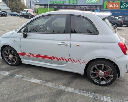 Серый Абарт Fiat 500, объемом двигателя 1.37 л и пробегом 107 тыс. км за 8500 $, фото 8 на Automoto.ua
