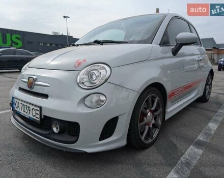 Серый Абарт Fiat 500, объемом двигателя 1.37 л и пробегом 107 тыс. км за 8500 $, фото 5 на Automoto.ua