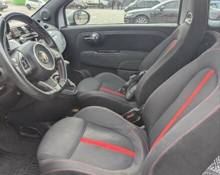 Серый Абарт Fiat 500, объемом двигателя 1.37 л и пробегом 107 тыс. км за 8500 $, фото 2 на Automoto.ua