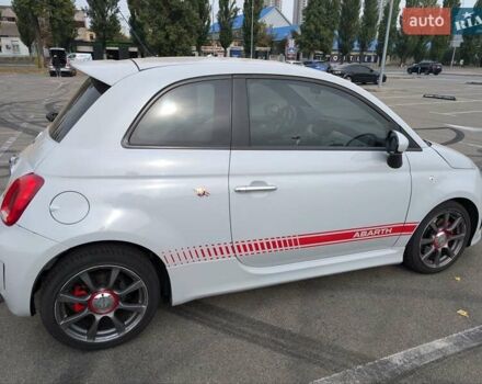 Серый Абарт Fiat 500, объемом двигателя 1.37 л и пробегом 107 тыс. км за 8500 $, фото 6 на Automoto.ua