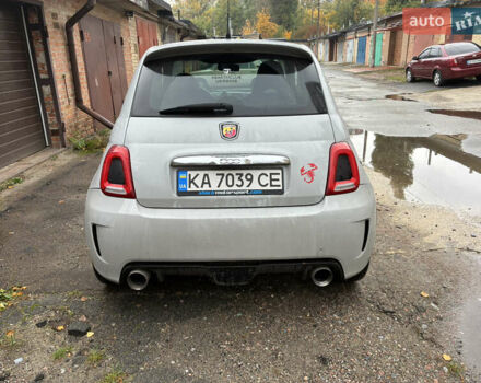 Серый Абарт Fiat 500, объемом двигателя 1.37 л и пробегом 109 тыс. км за 8700 $, фото 4 на Automoto.ua