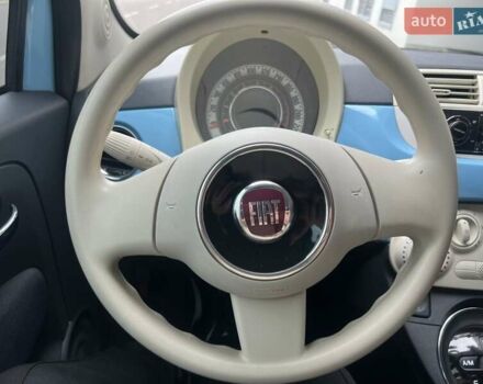 Синий Абарт Fiat 500, объемом двигателя 1.2 л и пробегом 78 тыс. км за 7500 $, фото 9 на Automoto.ua