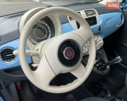 Синий Абарт Fiat 500, объемом двигателя 1.2 л и пробегом 78 тыс. км за 7500 $, фото 8 на Automoto.ua