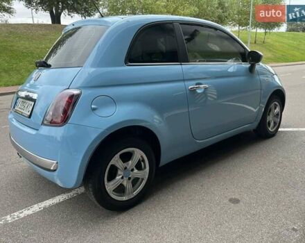 Синий Абарт Fiat 500, объемом двигателя 1.2 л и пробегом 78 тыс. км за 7500 $, фото 3 на Automoto.ua