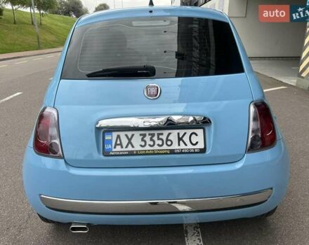 Синий Абарт Fiat 500, объемом двигателя 1.2 л и пробегом 78 тыс. км за 7500 $, фото 5 на Automoto.ua