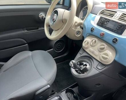 Синий Абарт Fiat 500, объемом двигателя 1.2 л и пробегом 78 тыс. км за 7500 $, фото 6 на Automoto.ua
