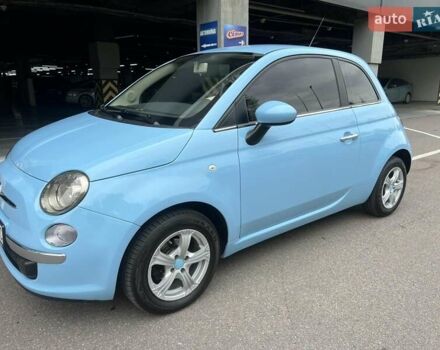 Синий Абарт Fiat 500, объемом двигателя 1.2 л и пробегом 78 тыс. км за 7500 $, фото 1 на Automoto.ua