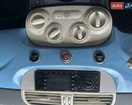 Синий Абарт Fiat 500, объемом двигателя 1.2 л и пробегом 78 тыс. км за 7500 $, фото 16 на Automoto.ua