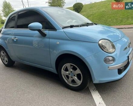Синий Абарт Fiat 500, объемом двигателя 1.2 л и пробегом 78 тыс. км за 7500 $, фото 2 на Automoto.ua