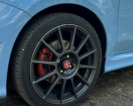 Синий Абарт Fiat 500, объемом двигателя 1.4 л и пробегом 57 тыс. км за 14750 $, фото 26 на Automoto.ua