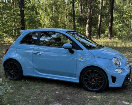 Синий Абарт Fiat 500, объемом двигателя 1.4 л и пробегом 57 тыс. км за 14750 $, фото 7 на Automoto.ua
