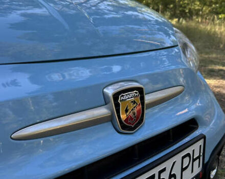 Синий Абарт Fiat 500, объемом двигателя 1.4 л и пробегом 57 тыс. км за 14750 $, фото 11 на Automoto.ua