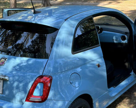 Синий Абарт Fiat 500, объемом двигателя 1.4 л и пробегом 57 тыс. км за 14750 $, фото 23 на Automoto.ua