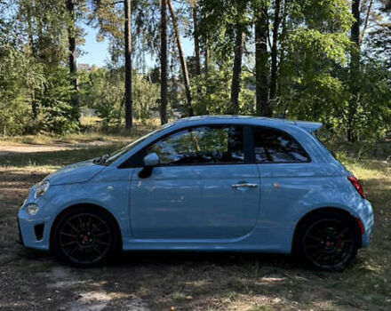 Синий Абарт Fiat 500, объемом двигателя 1.4 л и пробегом 57 тыс. км за 14750 $, фото 6 на Automoto.ua