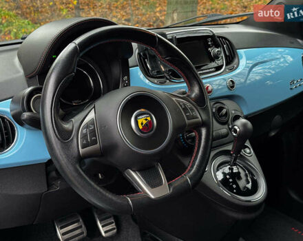 Синий Абарт Fiat 500, объемом двигателя 1.4 л и пробегом 59 тыс. км за 13790 $, фото 23 на Automoto.ua