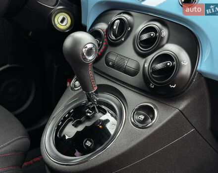 Синий Абарт Fiat 500, объемом двигателя 1.4 л и пробегом 59 тыс. км за 13790 $, фото 18 на Automoto.ua
