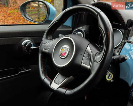 Синий Абарт Fiat 500, объемом двигателя 1.4 л и пробегом 59 тыс. км за 13790 $, фото 20 на Automoto.ua