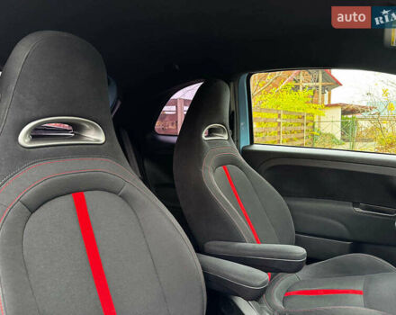 Синий Абарт Fiat 500, объемом двигателя 1.4 л и пробегом 59 тыс. км за 13790 $, фото 16 на Automoto.ua