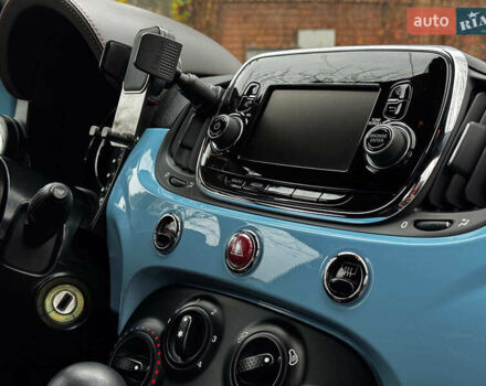 Синий Абарт Fiat 500, объемом двигателя 1.4 л и пробегом 59 тыс. км за 13790 $, фото 19 на Automoto.ua