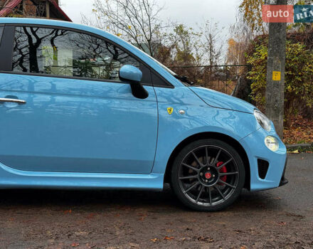 Синий Абарт Fiat 500, объемом двигателя 1.4 л и пробегом 59 тыс. км за 13790 $, фото 13 на Automoto.ua