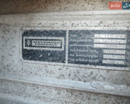 Ackermann Fruehauf Фрюхауф 1992 у Тернополі на Automoto.ua Ackermann Fruehauf Фрюхауф, об'ємом двигуна 0 л та пробігом 350 тис. км за 17999 $, фото 13 на Automoto.ua