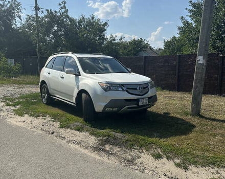 Белый Акура МДХ, объемом двигателя 3.66 л и пробегом 202 тыс. км за 12500 $, фото 3 на Automoto.ua