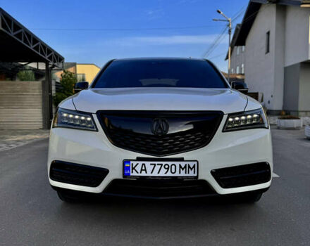 Белый Акура МДХ, объемом двигателя 3.5 л и пробегом 220 тыс. км за 18500 $, фото 1 на Automoto.ua