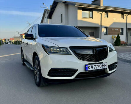Белый Акура МДХ, объемом двигателя 3.5 л и пробегом 220 тыс. км за 18500 $, фото 3 на Automoto.ua