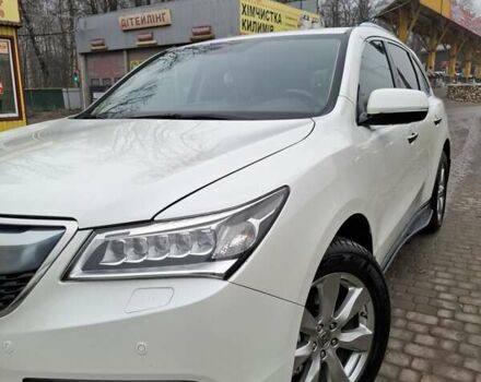 Белый Акура МДХ, объемом двигателя 3.47 л и пробегом 199 тыс. км за 21000 $, фото 2 на Automoto.ua